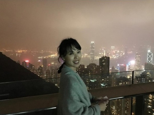 要是來香港，一定要跟梨一樣到太平山山頂賞夜景啊🌃